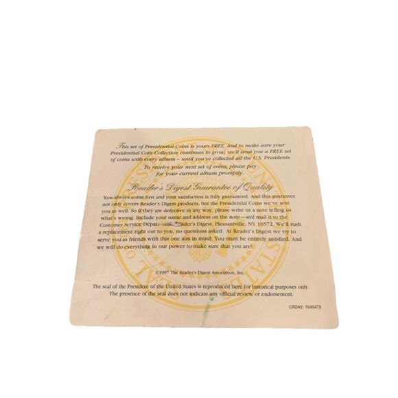 Coin History of the U.S. Presidents coins - Picture 4 of 9